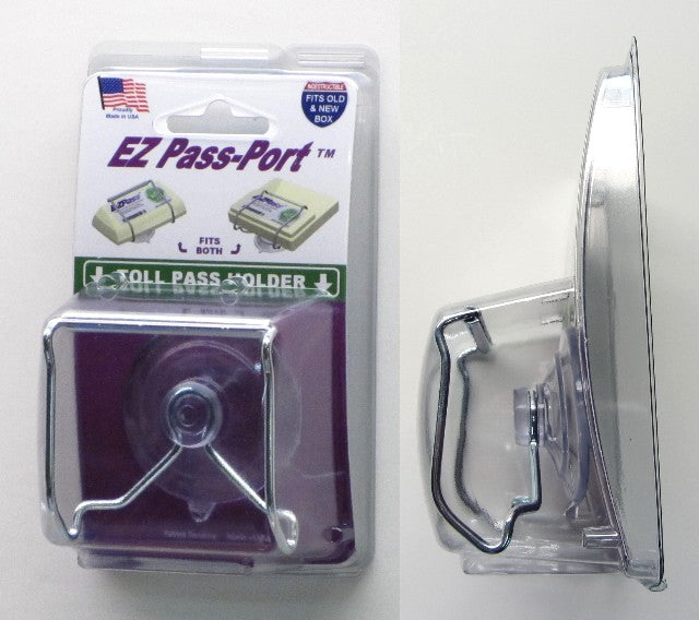 EZ Pass-Port™ Unbreakable Toll Pass Holder for NEW and OLD E-Z
